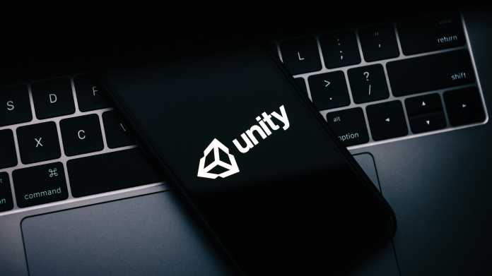 Unity-Logo auf Handy