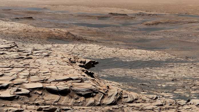 Landschaft auf dem Mars