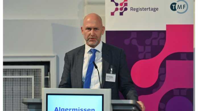 Markus Algermissen vom Bundesgesundheitsministerium auf den Registertagen