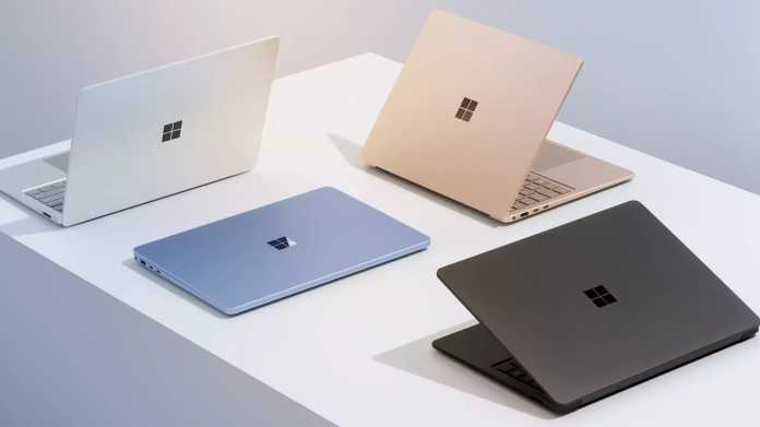 Microsofts Surface Laptop 7 in vier Farben