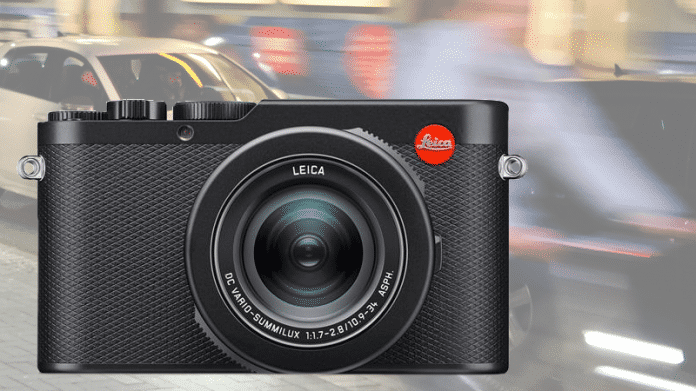 Leica D-Lux 8 in der Frontansicht