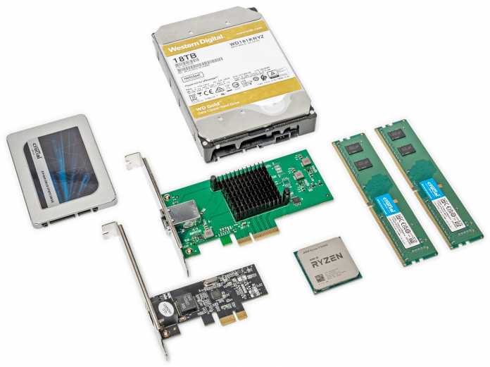 Ein Heimserver lässt sich leichter mit zusätzlichen Komponenten aufrüsten als viele günstige NAS-Fertiggeräte., 