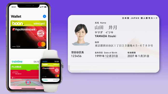 Die japanische Nummernkarte und das Apple Wallet