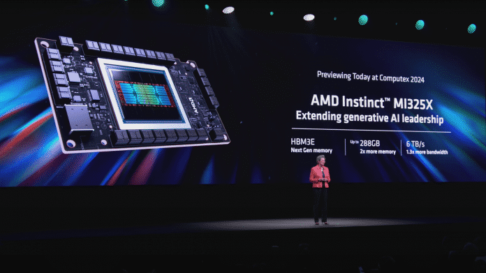 AMDs Vorstellung der Instinct MI325X
