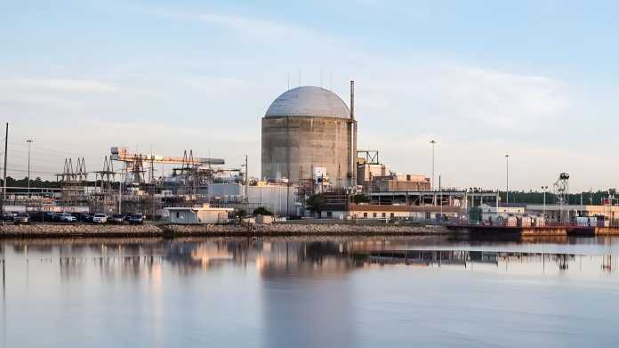 Kernkraftwerk Robinson Nuclear Plant von Duke Energy nahe Hartsville, South Carolina​