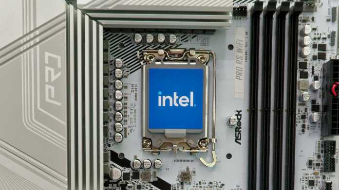 Neue Intel Fassung auf einem kommenden Mainboard