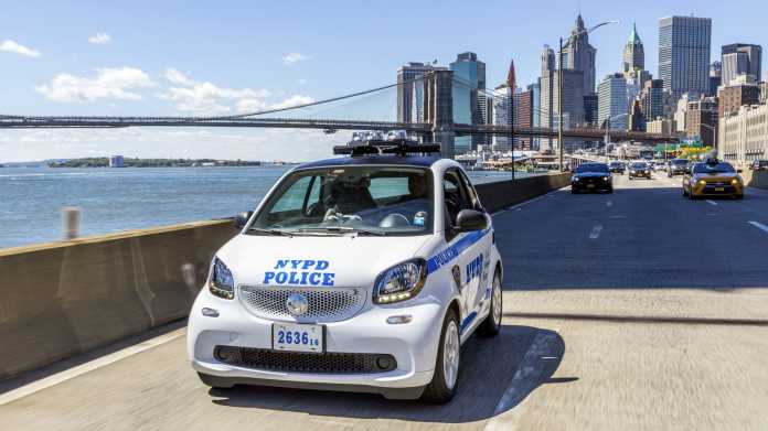 Polizei-Smart in New York