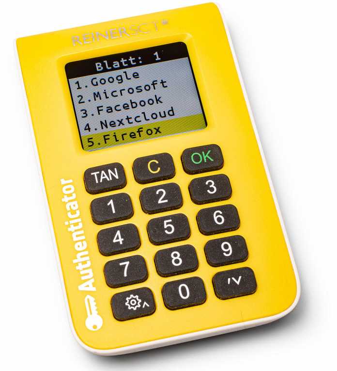 Damit die Zwei-Faktor-Authentifizierung per TOTP möglichst einfach und barrierefrei ist, können Sie einen separaten Codegenerator anschaffen., 