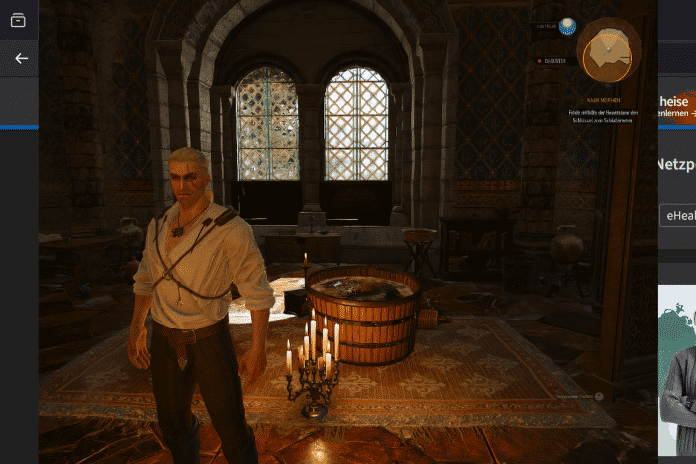 Screenshot aus The Witcher 3