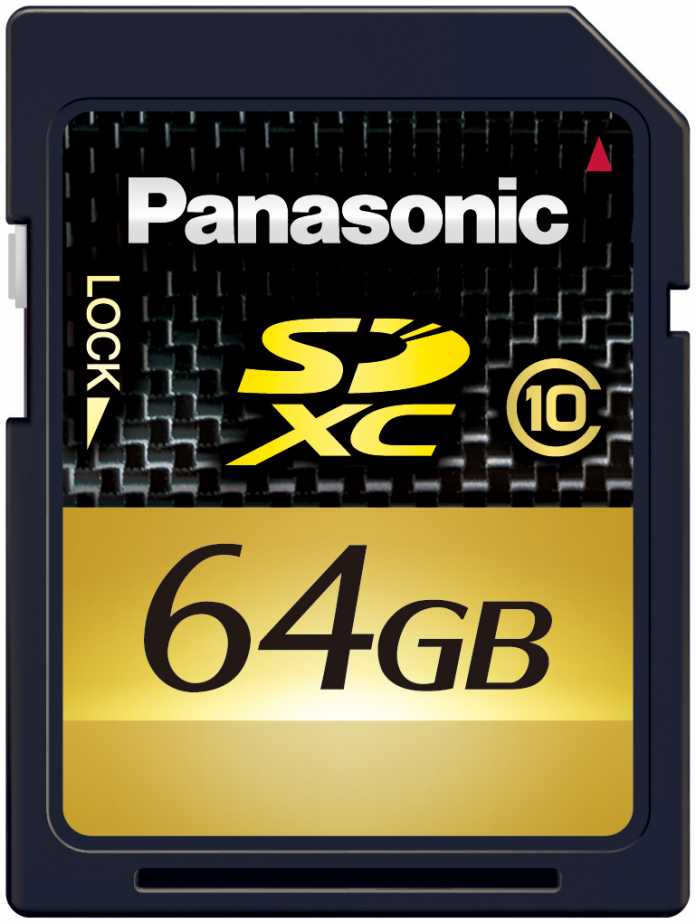 Panasonic SDXC mit 64 GByte