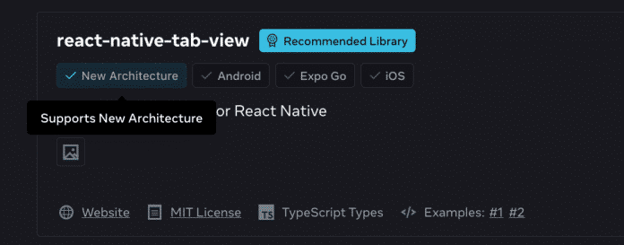 Ist eine Bibliothek mit der neuen React-Native-Architektur kompatibel? Das sehen Developer nun durch neue Informationen im React Native Directory auf einen Blick.​