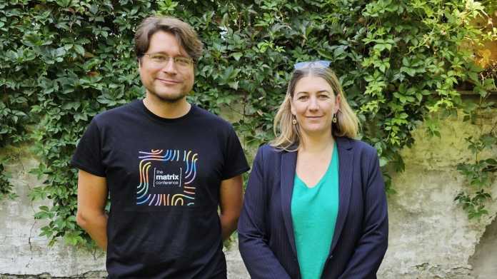 Matrix founders Amandine Le Pape and Matthew Hodgson