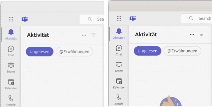 Stellt die Electron-Web-App &quot;Portal for Teams&quot; Inhalte unscharf dar (links), nutzt sie X11 anstelle von Wayland. Eine Umgebungsvariable korrigiert das., 