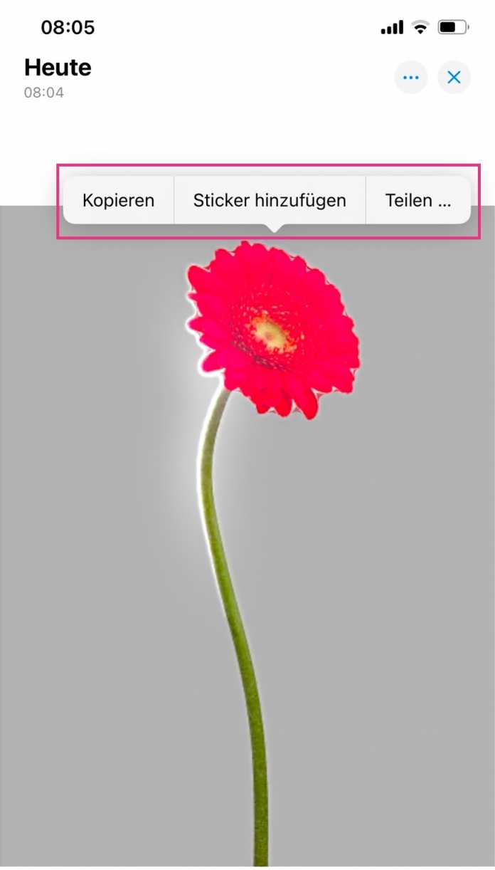 iPhone Sticker erstellen so geht
