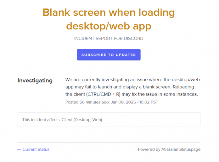 Discord zur Störung