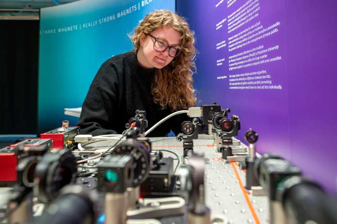 Versuchsaufbau eines photonischen Quanten-Algorithmus nach David Deutsch