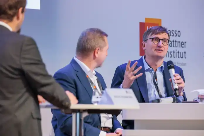 Sönke Neitzel auf der Potsdamer Cybersicherheitskonferenz