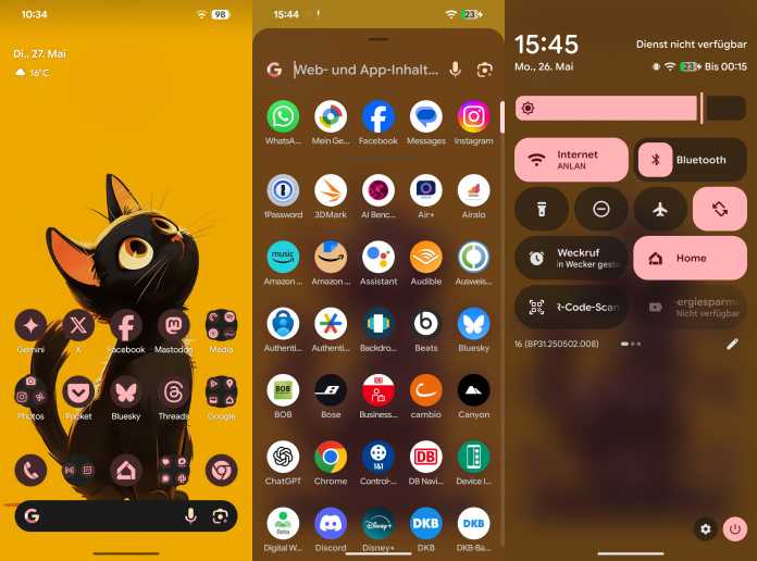 Android 16 Material 3 (QPR1) Expressive Screenshots 