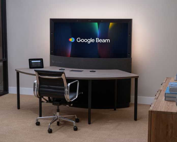 HP Dimension Arbeitsplatz - Google Beam 