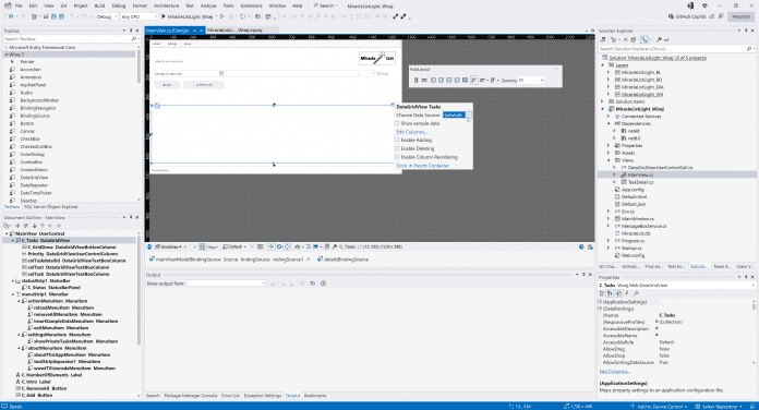 Der WYSIWYG-Designer von Wisej.NET sieht aus wie der Windows-Forms-Designer und hat die gleiche Funktionsweise (Abb. 3).