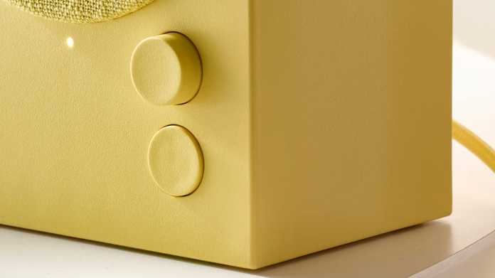 Ikea Nattbad – Nahaufnahme auf den Spotify-Tap-Button