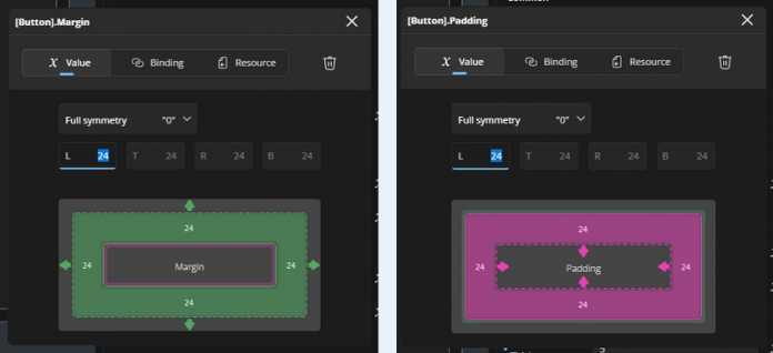 Der neue Thickness Editor soll die User Experience von Uno Platform Studio verbessern.