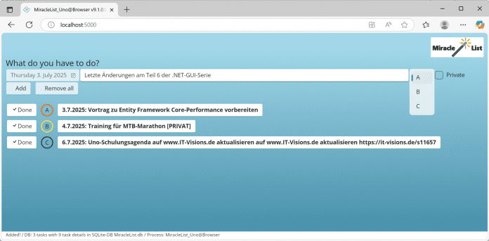  Beim Skia-Rendering statt HTML-Rendering in dieser Abbildung sind die Abstände leicht anders und zwei Symbole sind verschwunden (Abb. 3).
