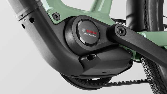 Canyon Cityline:on Closeup auf Bosch-Motor