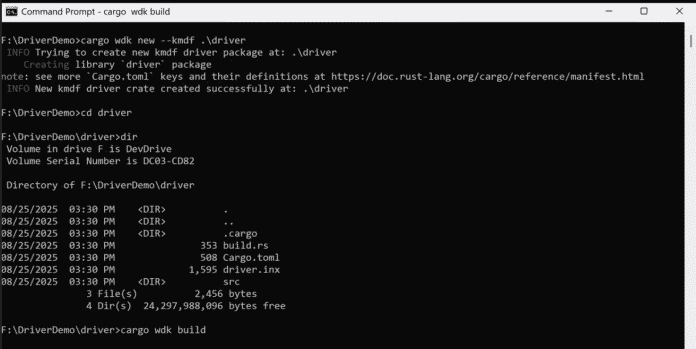 Screenshot Terminal