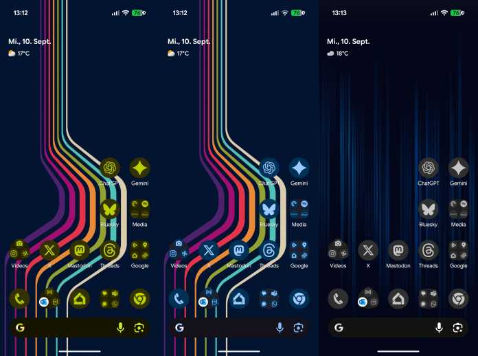 Android 16 Material 3 Expressive Homescreens