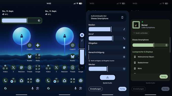 Android 16 Material 3 Expressive - new slider design