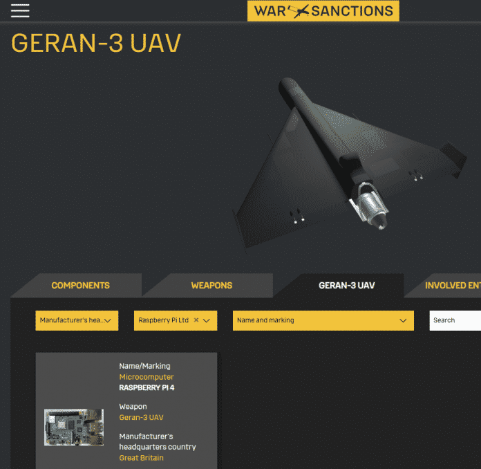 Screenshot showing a dark grey fixed-wing drone