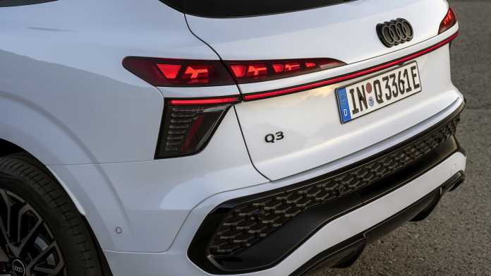 Audi Q3 Sportback Rückleuchten