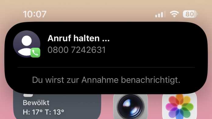 Warteschlangenassistenz