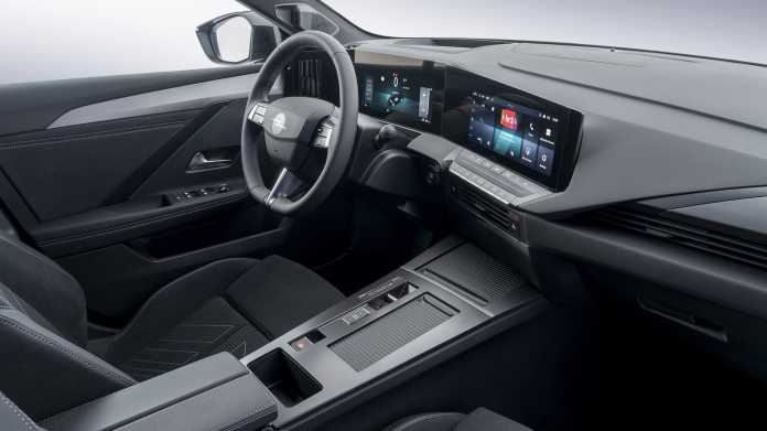 Opel Astra Facelift Cockpit