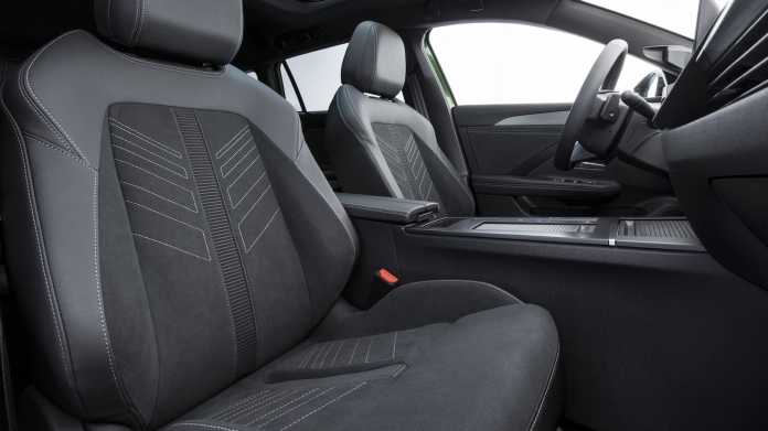 Opel Astra Facelift Sitze