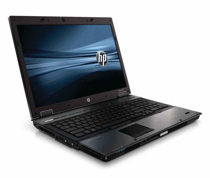 Das EliteBook 8740w bietet HP auch mit einem 30-Bit-Display mit erweitertem Farbraum an.