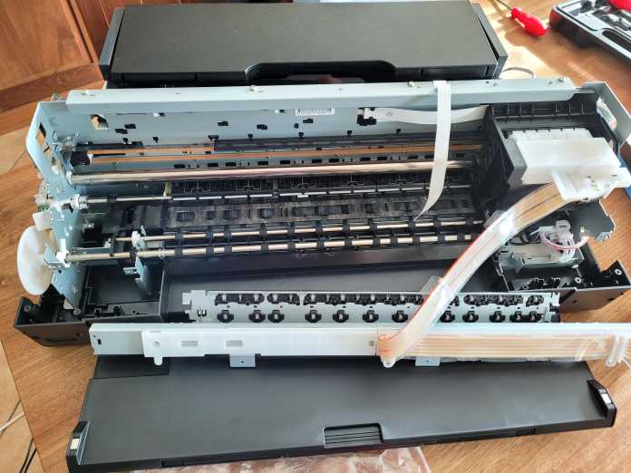 Umbau eines L1800 zum DTF-Drucker, 