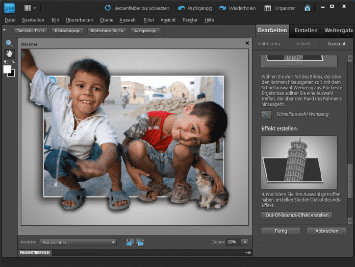 Bild-Heimwerker: Photoshop Elements 9 im Kurztest