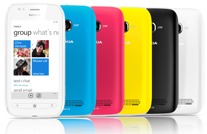 Das Lumia 710 ist Nokias Einsteigergerät unter den Windows-Smartphones