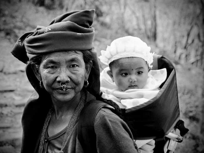 Porträt der Generatione, Kathmandu Valley, Nepal