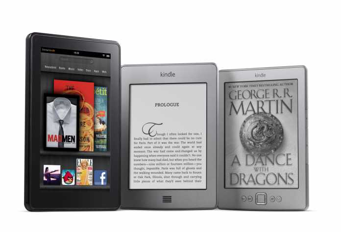 Die E-Book-Reader der Kindle-Reihe und das Tablet Kindle Fire sind weiterhin ein Verkaufsschlager für Amazon