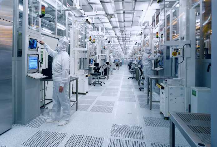 Infineon-Produktion in Dresden