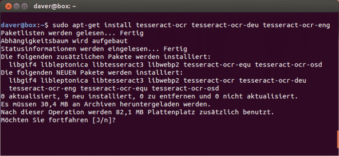 Installation unter Ubuntu