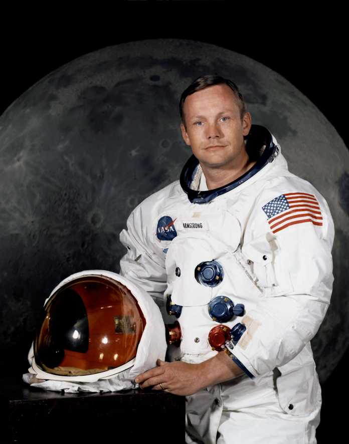 Neil A. Armstrong als Kommandant der Apollo-11-Mission