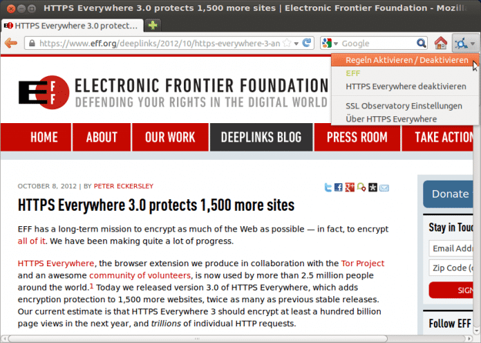 HTTPS Everywhere