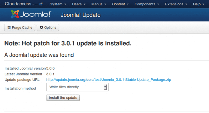 Joomla-Update