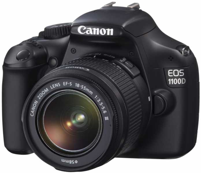 Die EOS 1100D ist die Einsteigerkamera von Canon