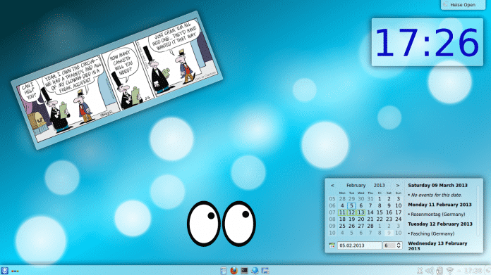 Bei den KDE Workspaces spielt QML eine immer wichtigere Rolle.