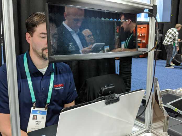 Bosch zeigt digitale Sonnenblende Virtual Visor - AUTO BILD